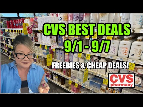 CVS BEST DEALS FOR THE WEEK OF (9/1 – 9/7)