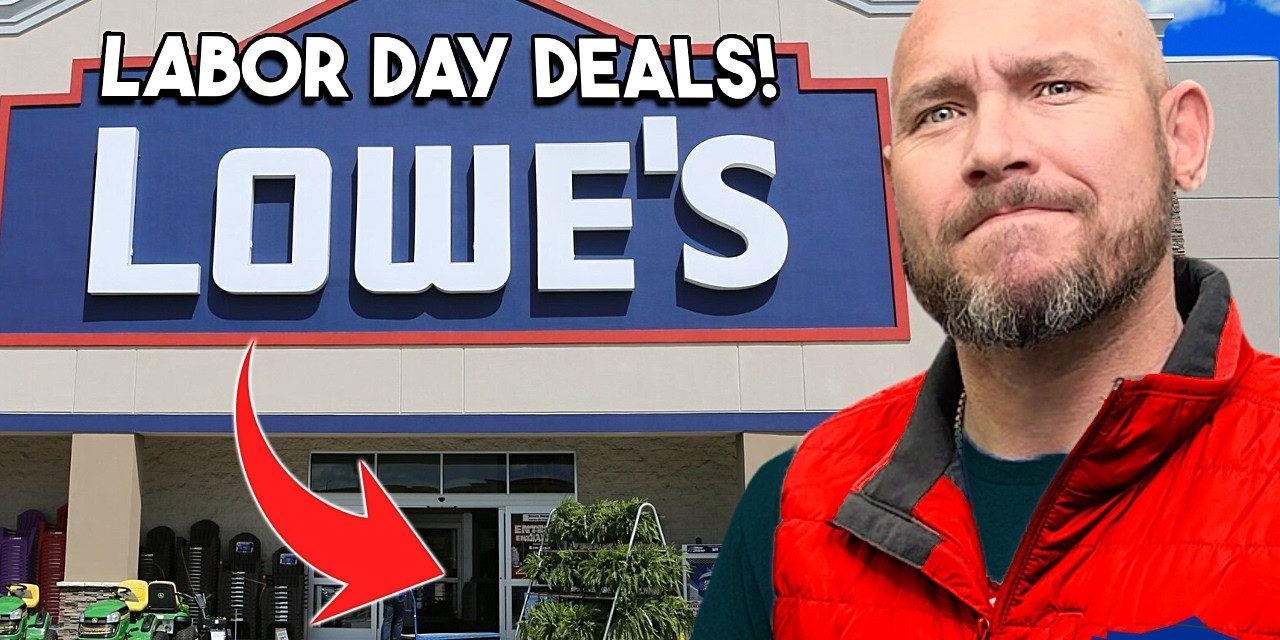 Lowe's Labor Day TOOL DEALS Too Good Not to Share!