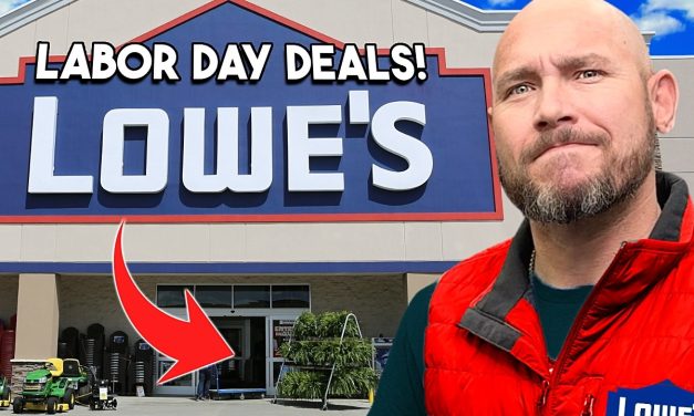 Lowe's Labor Day TOOL DEALS Too Good Not to Share!